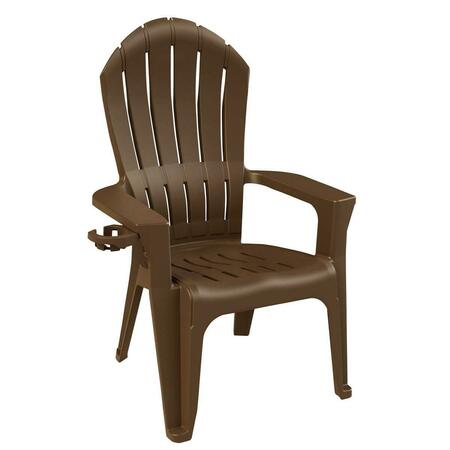 ADAMS MANUFACTURER Big Easy Adirondack Chair, Brown 212363
